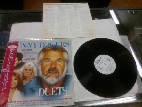 KENNY ROGERS - DUETS - JAPAN PROMO